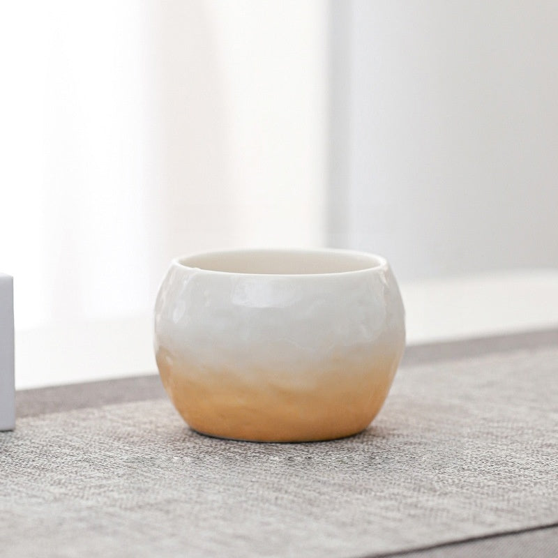 Minimalist Ceramic Floor Planter, High-Temperature Resistant