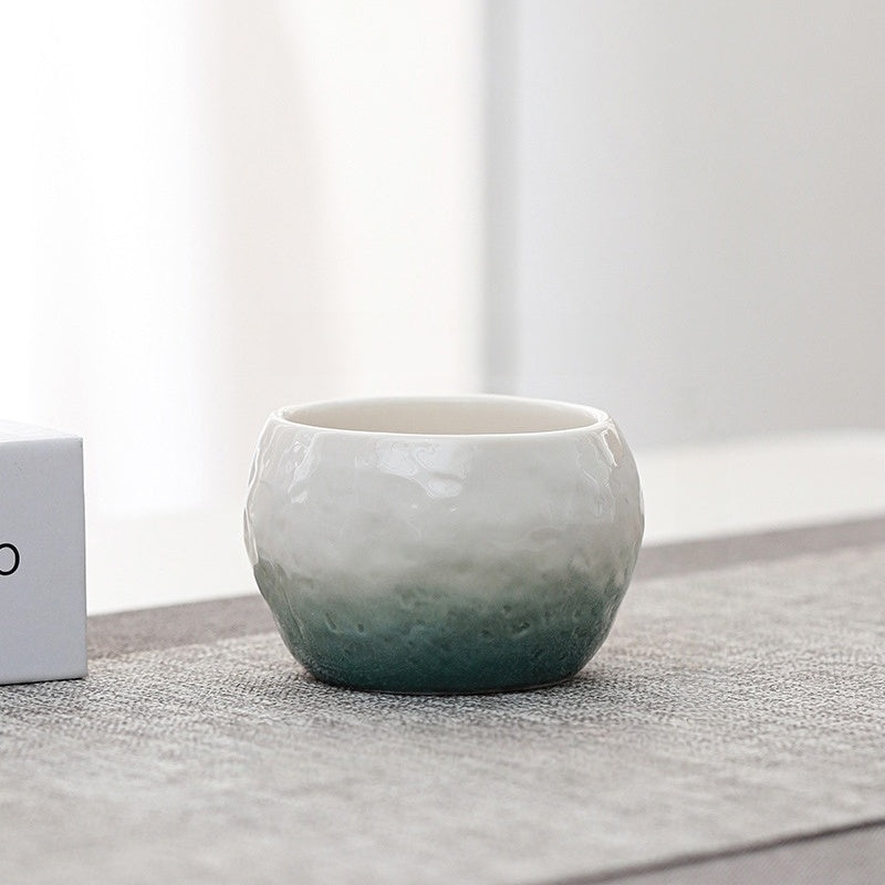 Minimalist Ceramic Floor Planter, High-Temperature Resistant